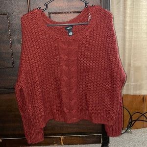 Rue 21  Maroon sweater
